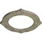 Ekena Millwork Benson Ceiling Medallion (Fits Canopies up to 8"), 13 1/8"OD x 8"ID x 5/8"P, Castle Stone Crackle CM13BNCSC - alternate 3